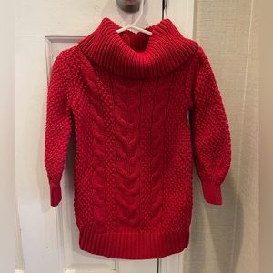 Toddler Girls Sweater Dress 3T